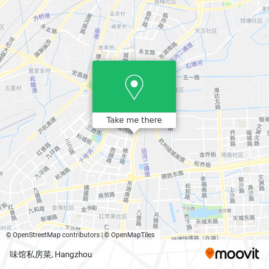 味馆私房菜 map