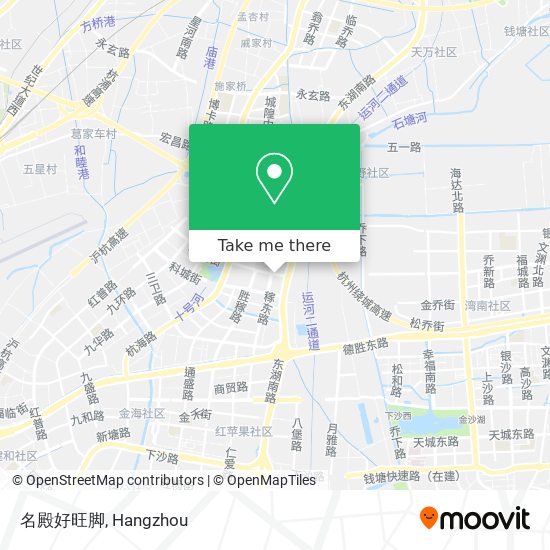 名殿好旺脚 map