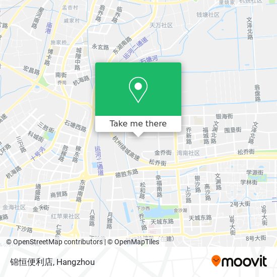 锦恒便利店 map