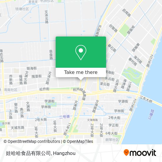 娃哈哈食品有限公司 map