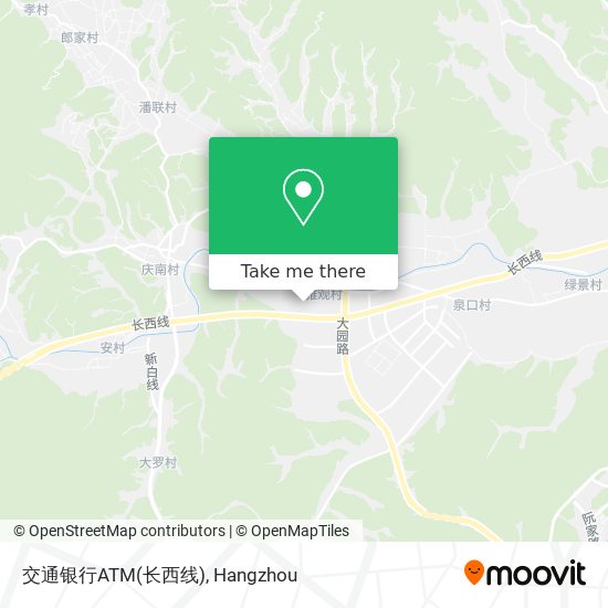 交通银行ATM(长西线) map