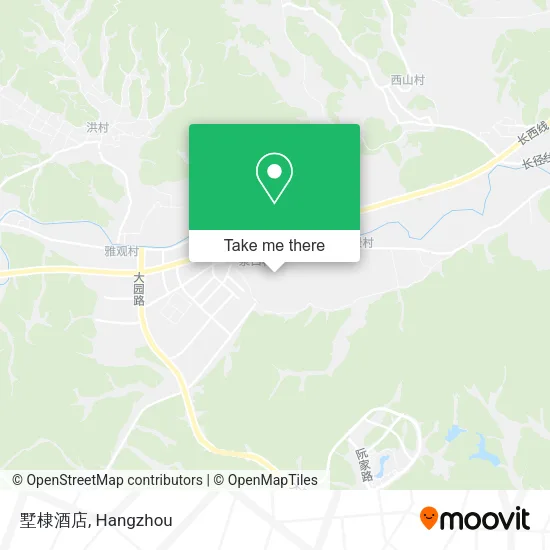 墅棣酒店 map