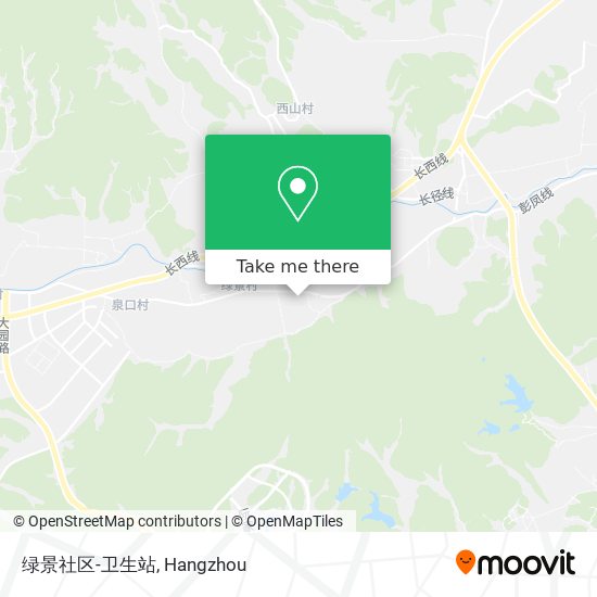 绿景社区-卫生站 map