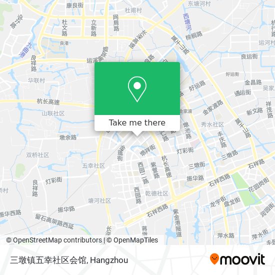 三墩镇五幸社区会馆 map