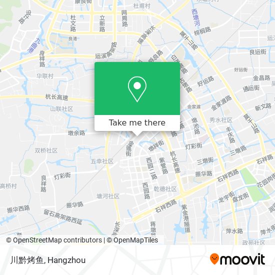 川黔烤鱼 map