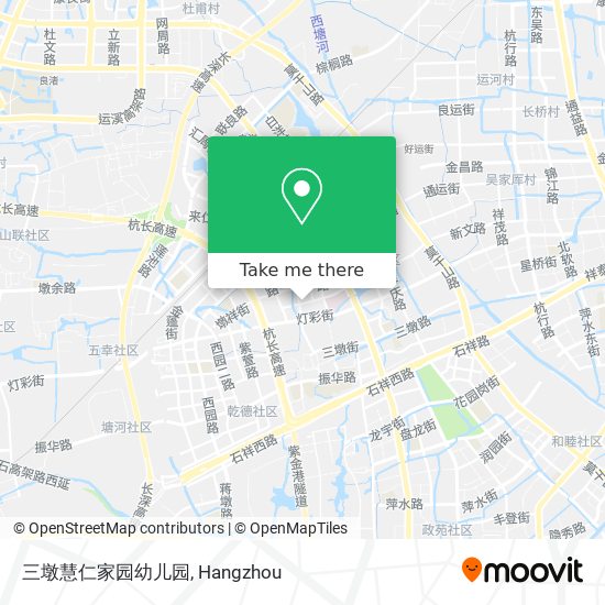 三墩慧仁家园幼儿园 map