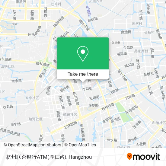 杭州联合银行ATM(厚仁路) map