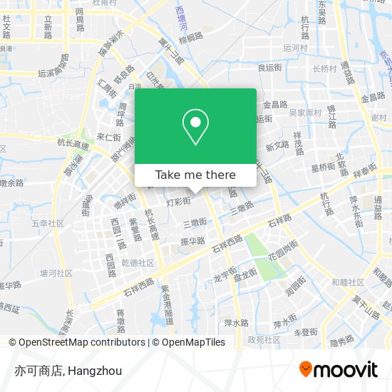 亦可商店 map
