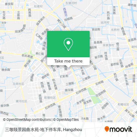三墩颐景园曲水苑-地下停车库 map
