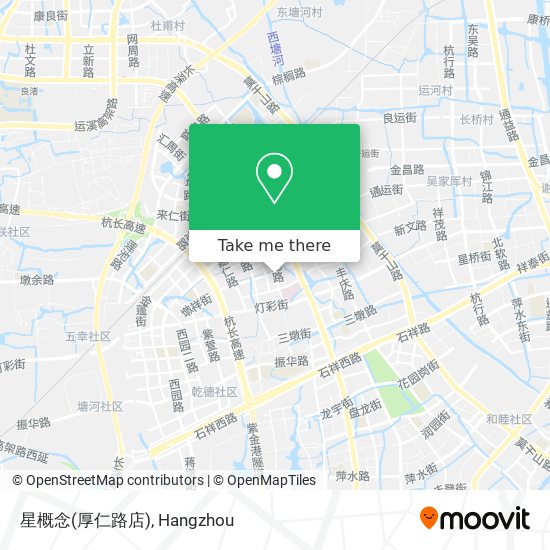 星概念(厚仁路店) map