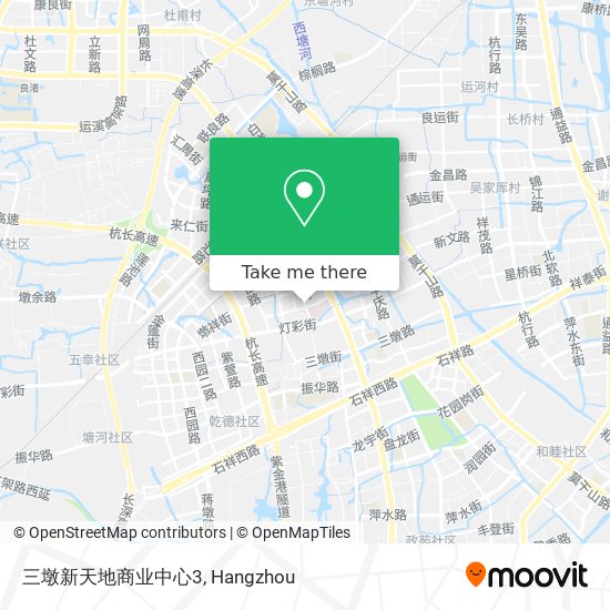 三墩新天地商业中心3 map
