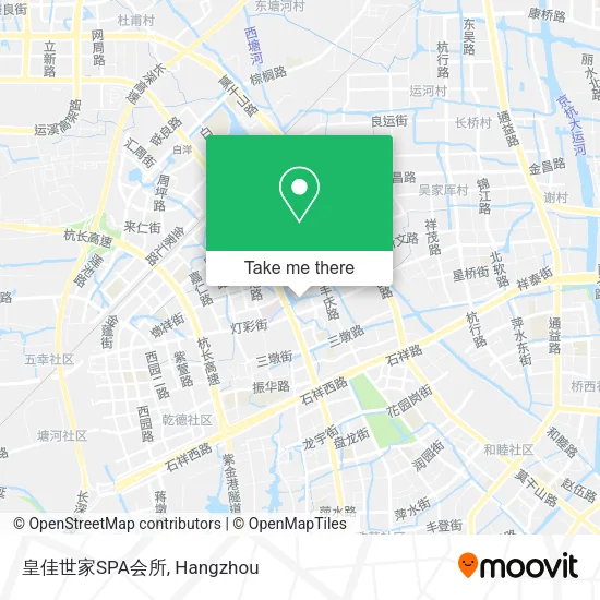 皇佳世家SPA会所 map