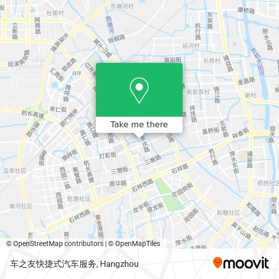 车之友快捷式汽车服务 map