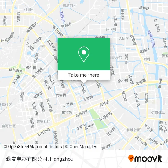 勤友电器有限公司 map