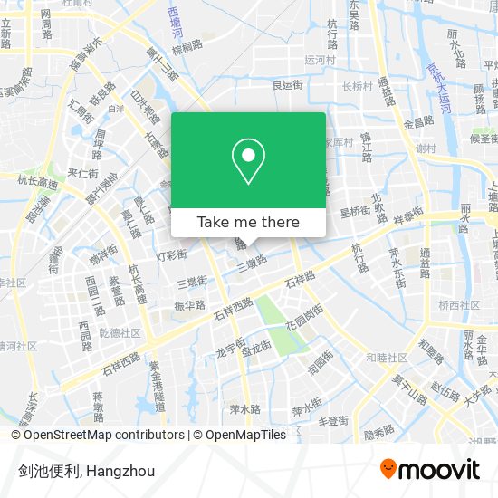 剑池便利 map