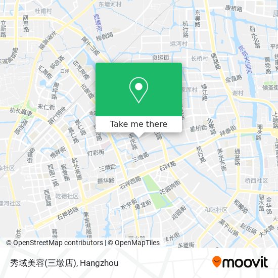 秀域美容(三墩店) map