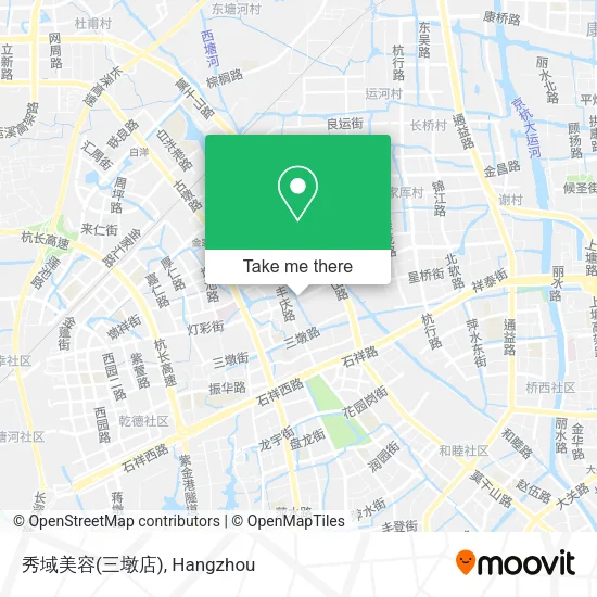 秀域美容(三墩店) map
