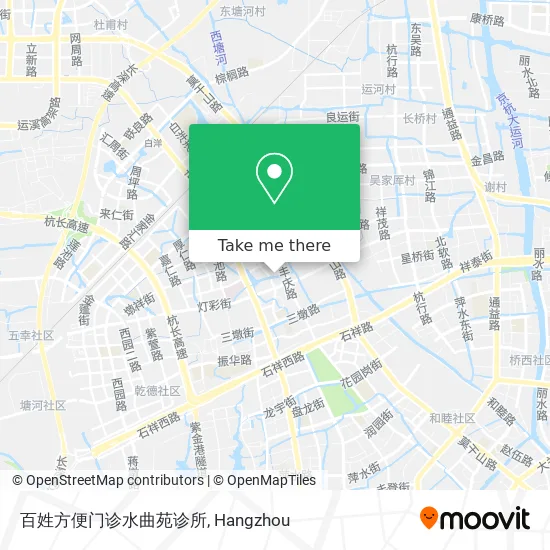 百姓方便门诊水曲苑诊所 map
