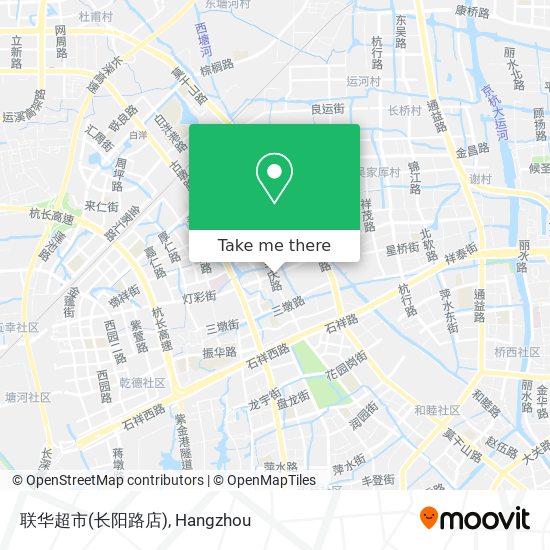 联华超市(长阳路店) map