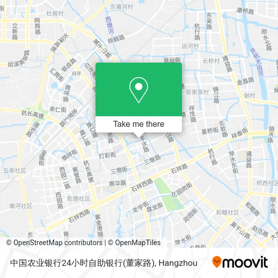 中国农业银行24小时自助银行(董家路) map