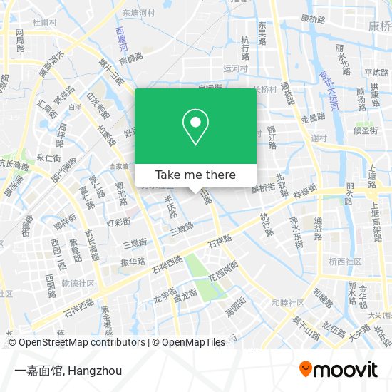 一嘉面馆 map