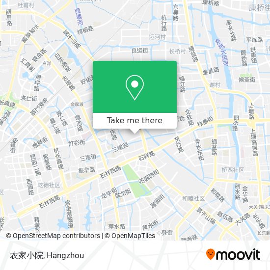 农家小院 map