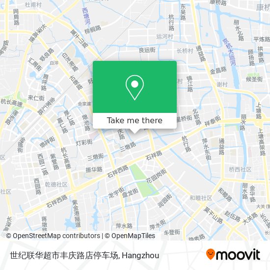 世纪联华超市丰庆路店停车场 map