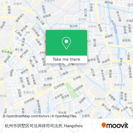 杭州市拱墅区司法局祥符司法所 map