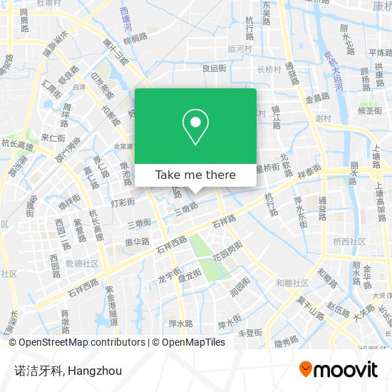 诺洁牙科 map