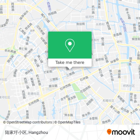 陆家圩小区 map