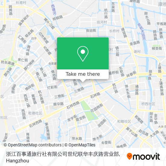 浙江百事通旅行社有限公司世纪联华丰庆路营业部 map