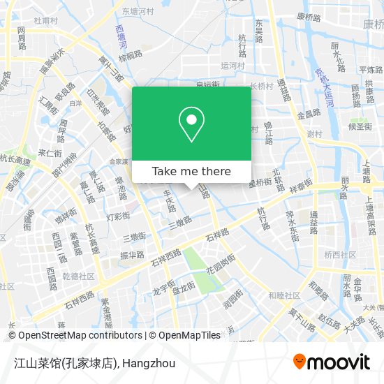 江山菜馆(孔家埭店) map