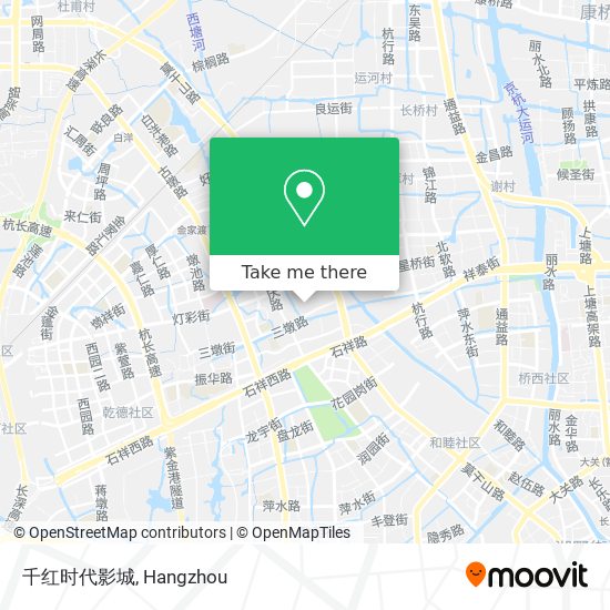 千红时代影城 map