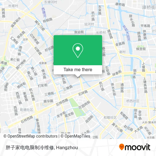 胖子家电电脑制冷维修 map