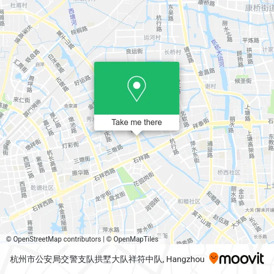 杭州市公安局交警支队拱墅大队祥符中队 map