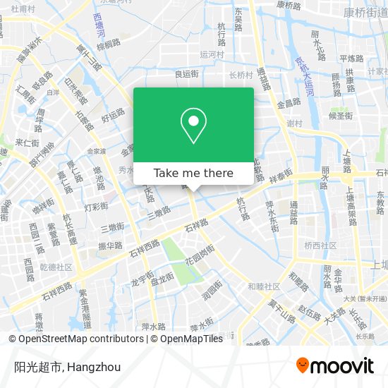 阳光超市 map