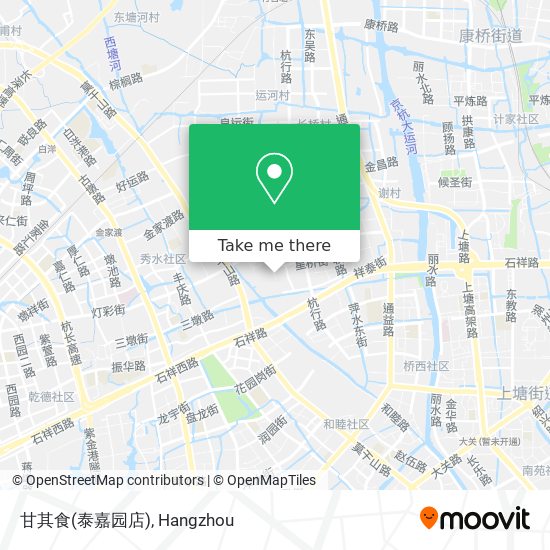 甘其食(泰嘉园店) map