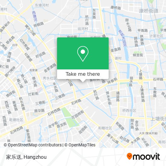 家乐送 map