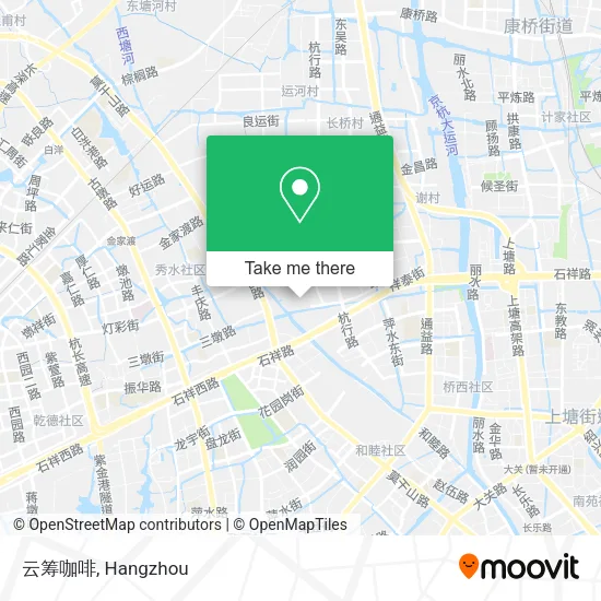 云筹咖啡 map