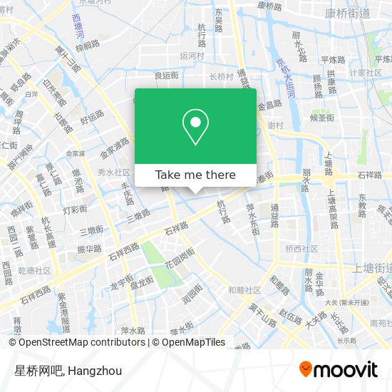 星桥网吧 map