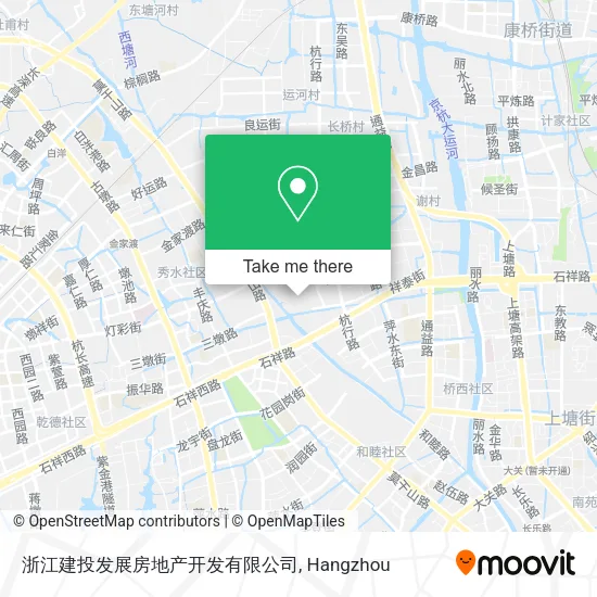浙江建投发展房地产开发有限公司 map