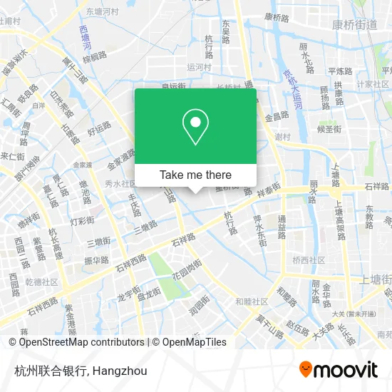 杭州联合银行 map