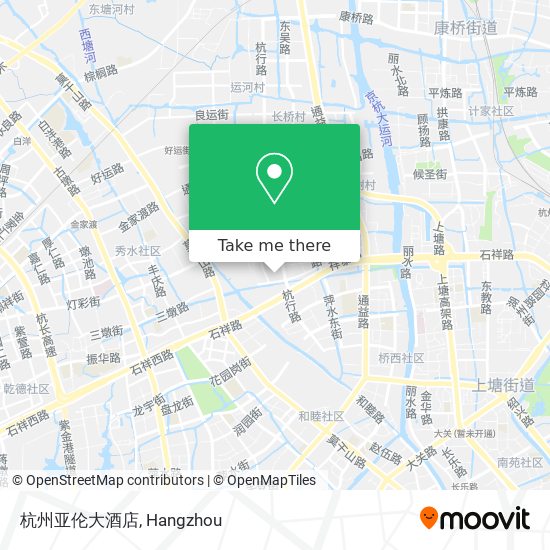 杭州亚伦大酒店 map