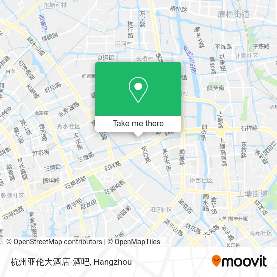 杭州亚伦大酒店-酒吧 map