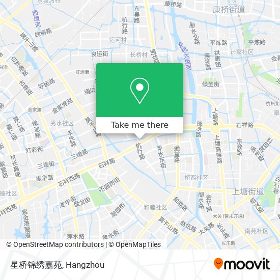 星桥锦绣嘉苑 map