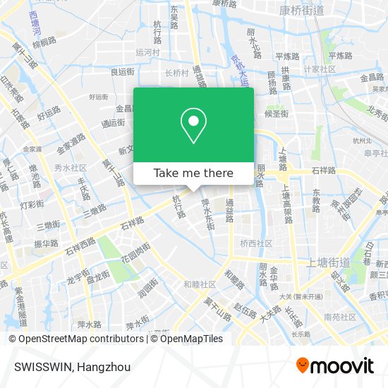 SWISSWIN map