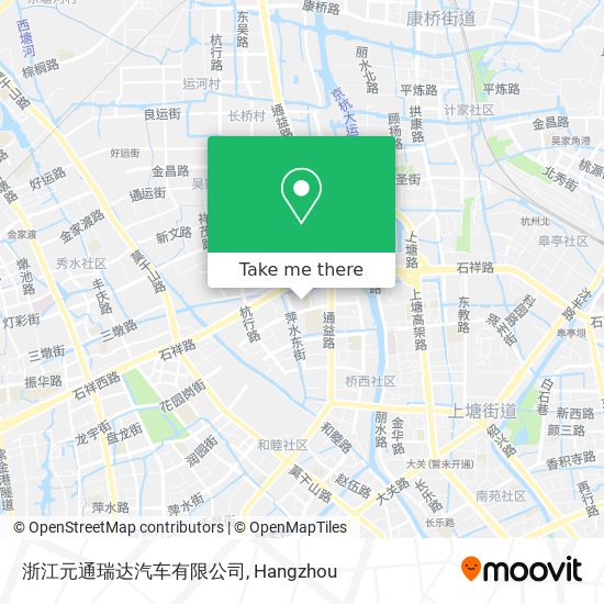 浙江元通瑞达汽车有限公司 map