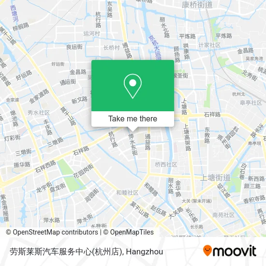劳斯莱斯汽车服务中心(杭州店) map