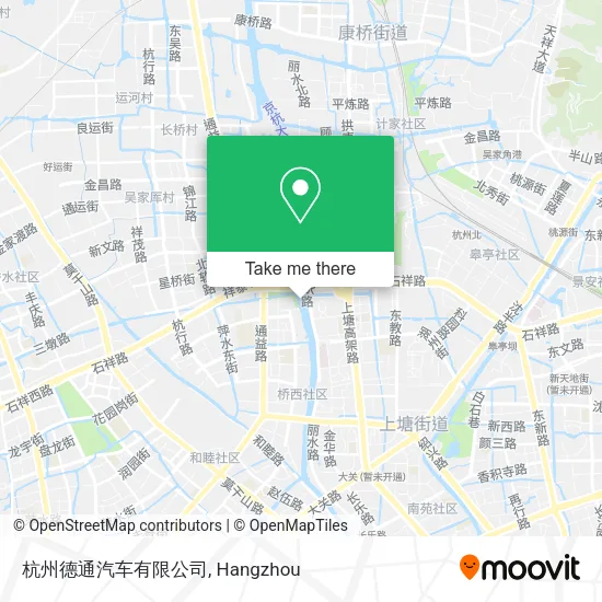 杭州德通汽车有限公司 map