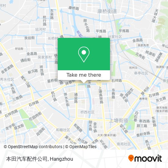 本田汽车配件公司 map